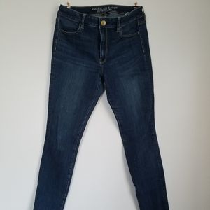 American Eagle AEO Hi-Rise Jegging Jeans 12 Long